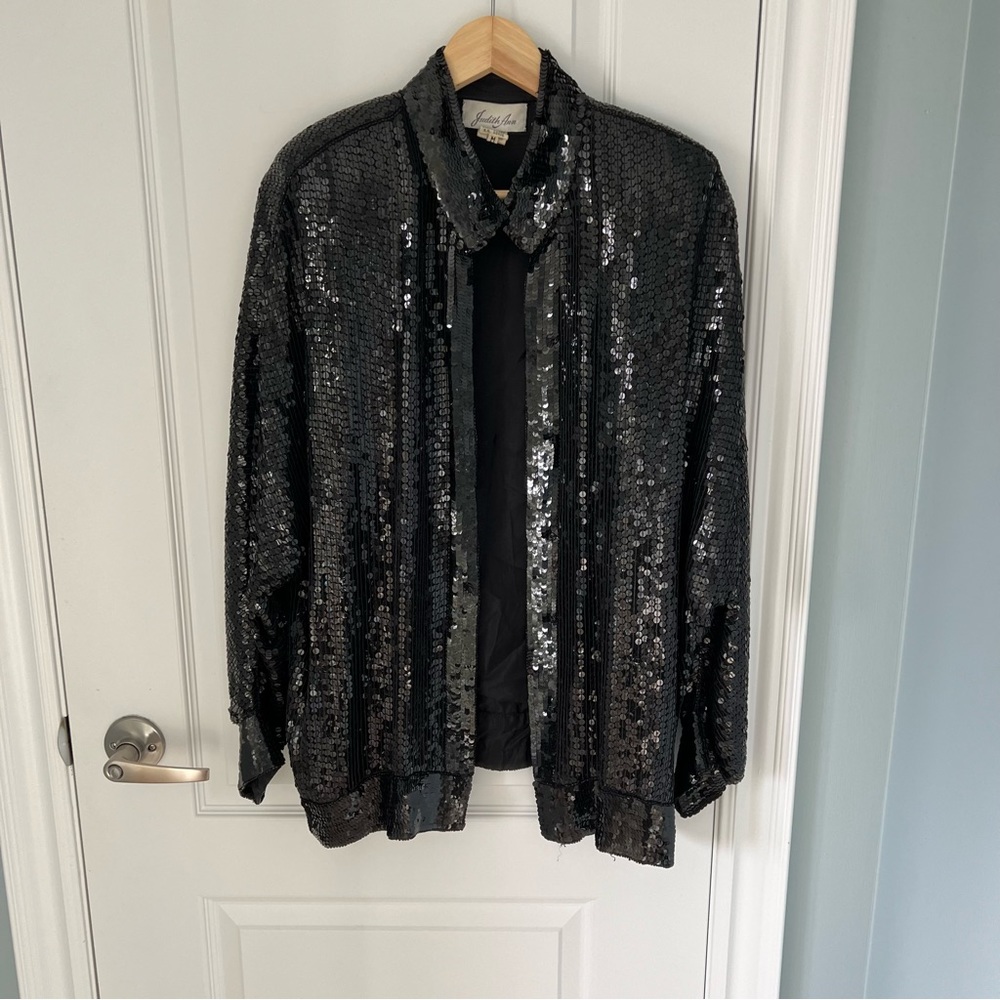 Vintage 80’s Judith Ann sequin jacket medium